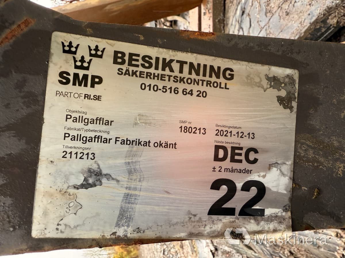 Pallgafflar/Gaffelställ Stor-stora BM-fäste - Garpu rumput: gambar 4 Pallgafflar/Gaffelställ Stor-stora BM-fäste - Garpu rumput: gambar 4