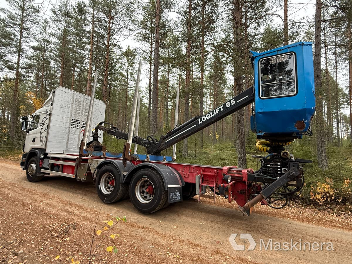 Scania R164GB6X4NA580 Timmerbil Scania R164 580 6x4 - Truk logging, Truk derek: gambar 4 Scania R164GB6X4NA580 Timmerbil Scania R164 580 6x4 - Truk logging, Truk derek: gambar 4