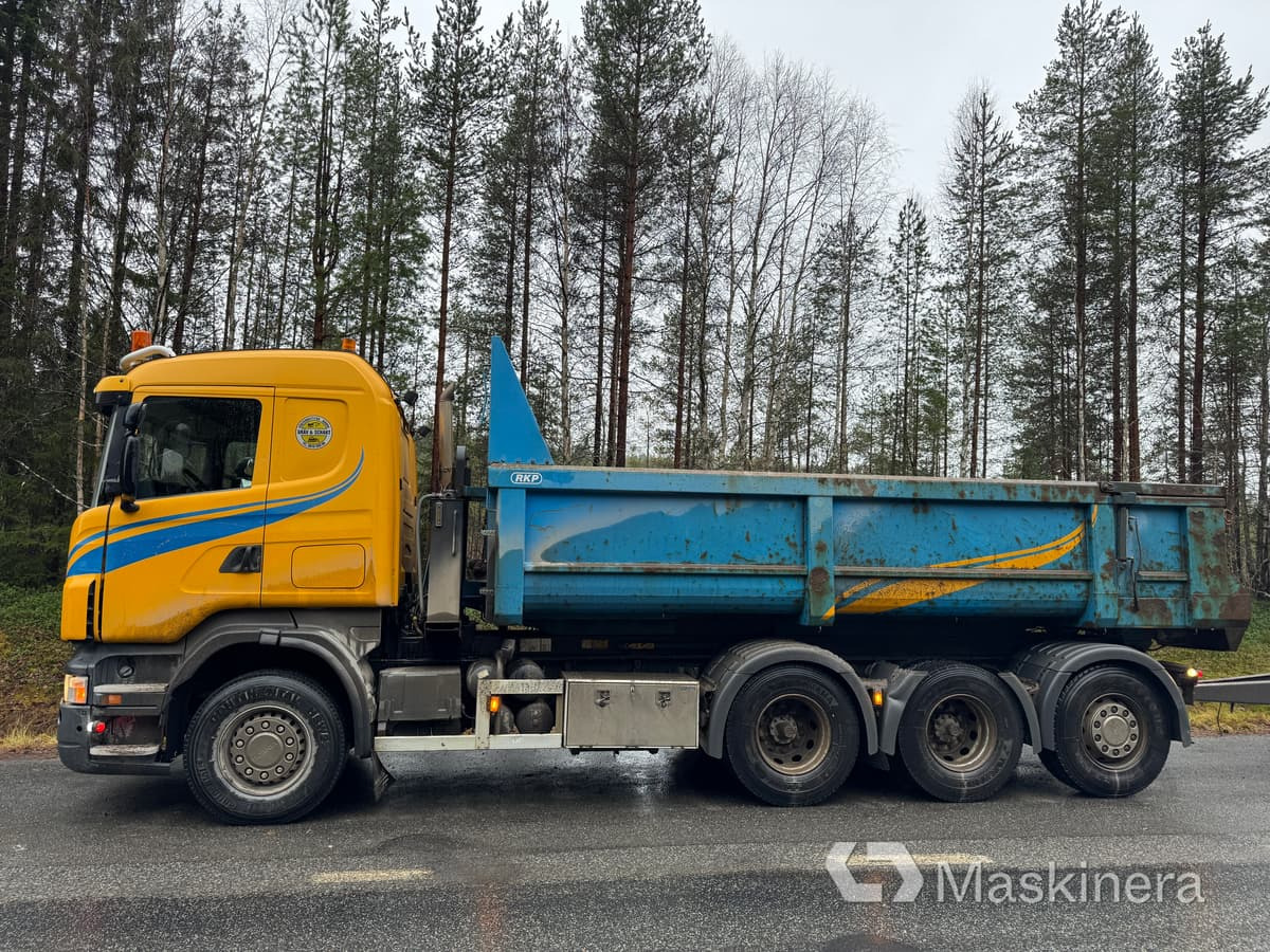Scania R500LB8X4*4HHA Kassett bil Scania R500 tridem med vagn - Truk jungkit: gambar 3 Scania R500LB8X4*4HHA Kassett bil Scania R500 tridem med vagn - Truk jungkit: gambar 3