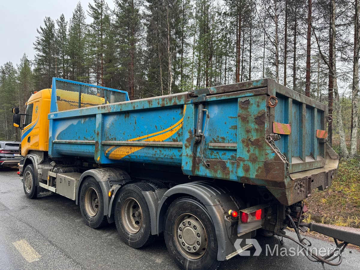 Scania R500LB8X4*4HHA Kassett bil Scania R500 tridem med vagn - Truk jungkit: gambar 4 Scania R500LB8X4*4HHA Kassett bil Scania R500 tridem med vagn - Truk jungkit: gambar 4