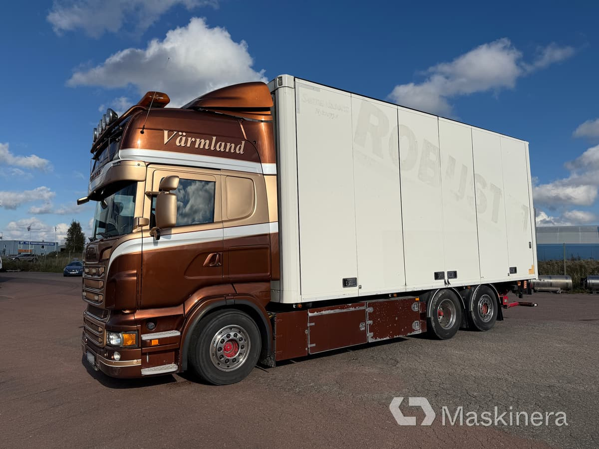Scania R560 Skåpbil Scania R560 - Truk box: gambar 1 Scania R560 Skåpbil Scania R560 - Truk box: gambar 1