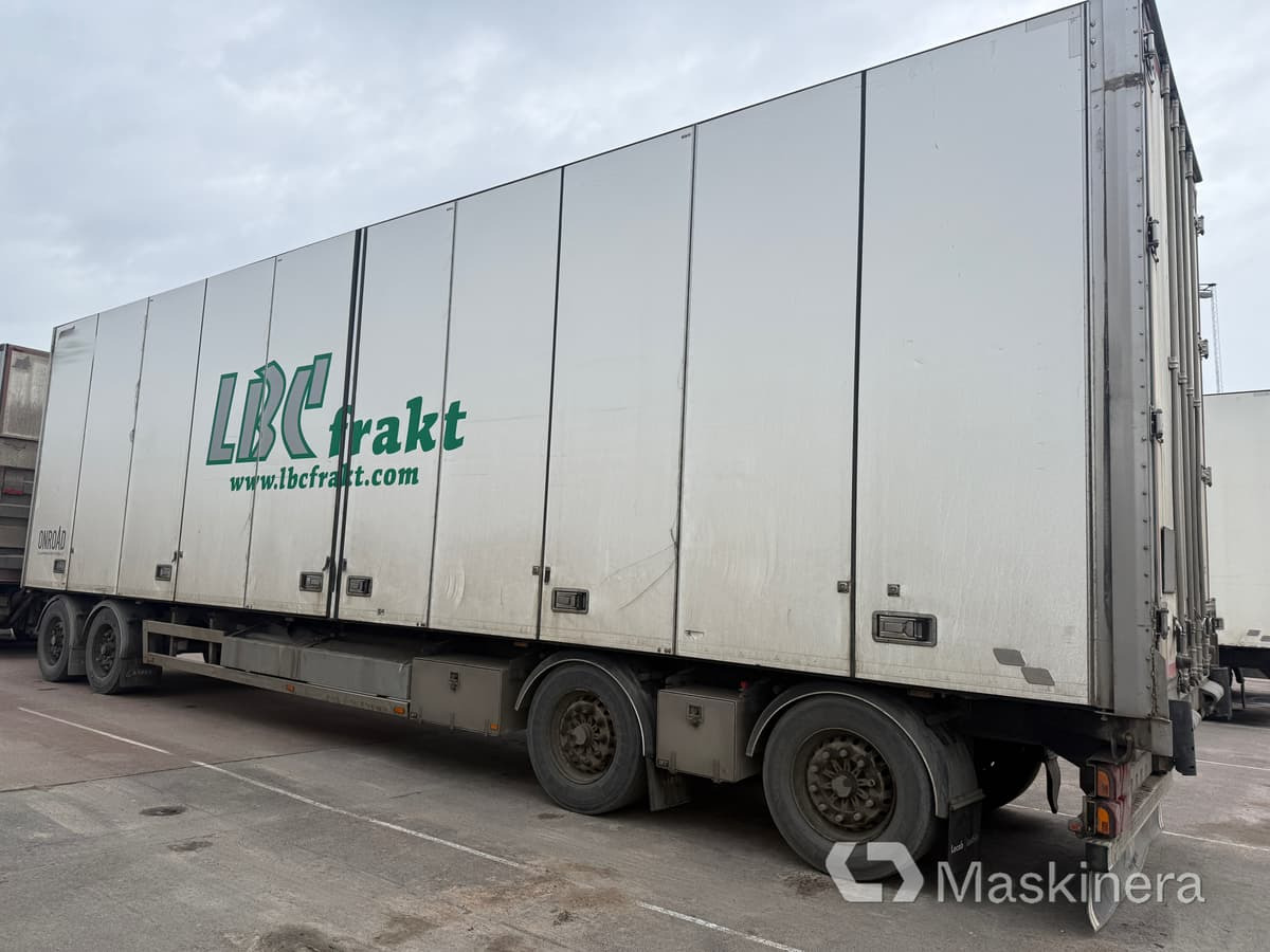 Skåpsläp Närko D4HW13L62 - Trailer kotak tertutup: gambar 3 Skåpsläp Närko D4HW13L62 - Trailer kotak tertutup: gambar 3