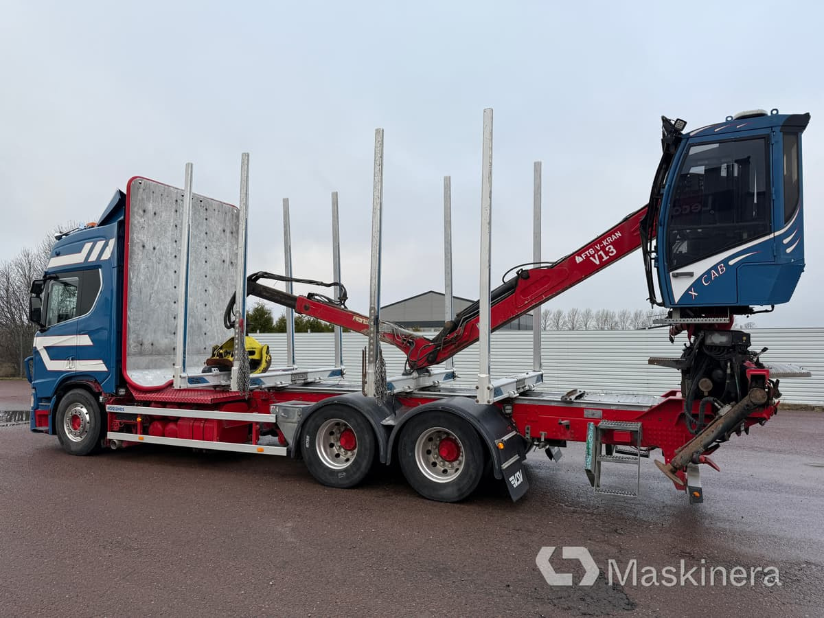 Timmerbil Scania R650B 6X4 - Truk logging, Truk derek: gambar 3 Timmerbil Scania R650B 6X4 - Truk logging, Truk derek: gambar 3