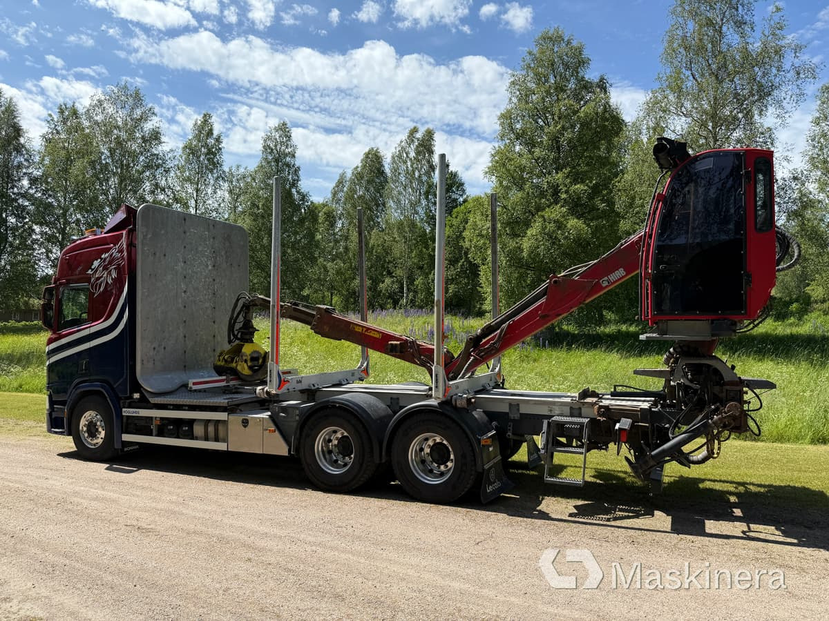 Timmerbil Scania R650B 6x4 NB med kran - Truk logging: gambar 3 Timmerbil Scania R650B 6x4 NB med kran - Truk logging: gambar 3