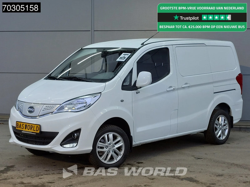 BYD ETP3 Elektrisch 45kWh WLTP 238km 2x Schuifdeur Airco Camera Parkeersensoren Leder Stoelverwarming Airco - Van kecil, Van listrik: gambar 1 BYD ETP3 Elektrisch 45kWh WLTP 238km 2x Schuifdeur Airco Camera Parkeersensoren Leder Stoelverwarming Airco - Van kecil, Van listrik: gambar 1