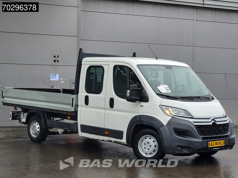 Citroën Jumper 130PK Open Laadbak Dubbel Cabine Trekhaak Airco Cruise Euro6 Pritsche Pickup Open Box Airco Trekhaak Cruise control - Van flatbed: gambar 3 Citroën Jumper 130PK Open Laadbak Dubbel Cabine Trekhaak Airco Cruise Euro6 Pritsche Pickup Open Box Airco Trekhaak Cruise control - Van flatbed: gambar 3