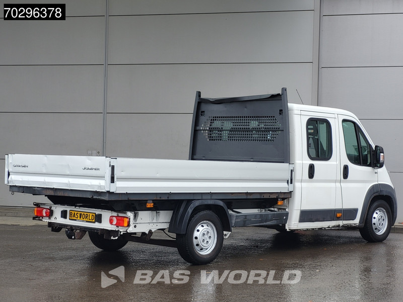 Citroën Jumper 130PK Open Laadbak Dubbel Cabine Trekhaak Airco Cruise Euro6 Pritsche Pickup Open Box Airco Trekhaak Cruise control - Van flatbed: gambar 2 Citroën Jumper 130PK Open Laadbak Dubbel Cabine Trekhaak Airco Cruise Euro6 Pritsche Pickup Open Box Airco Trekhaak Cruise control - Van flatbed: gambar 2