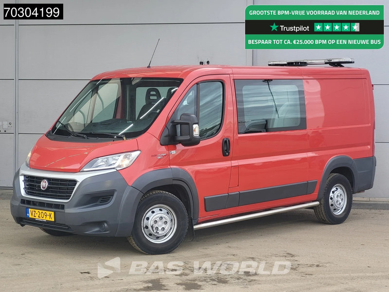 Fiat Ducato 130pk Dubbel Cabine L2H1 Trekhaak Airco Camera Werkplaatsinrichting APK 09-2026 Euro6 DC Doka Mixto L2 Airco Trekhaak - Van panel: gambar 1 Fiat Ducato 130pk Dubbel Cabine L2H1 Trekhaak Airco Camera Werkplaatsinrichting APK 09-2026 Euro6 DC Doka Mixto L2 Airco Trekhaak - Van panel: gambar 1