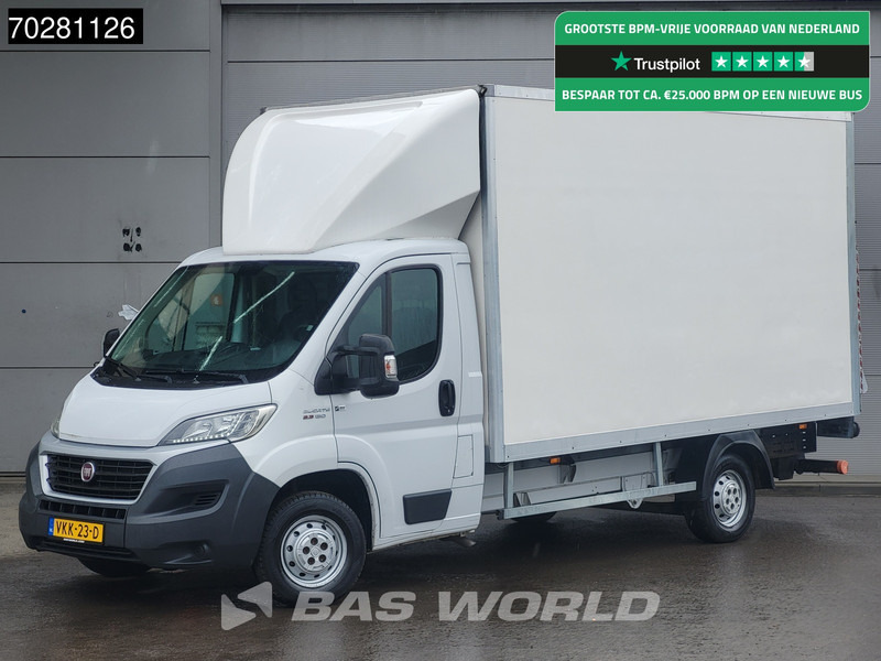 Fiat Ducato 130pk Euro6 Laadklep Bakwagen Zijdeur Airco Cruise Meubelbak Koffer 20m3 Airco Cruise control - Van box: gambar 1 Fiat Ducato 130pk Euro6 Laadklep Bakwagen Zijdeur Airco Cruise Meubelbak Koffer 20m3 Airco Cruise control - Van box: gambar 1