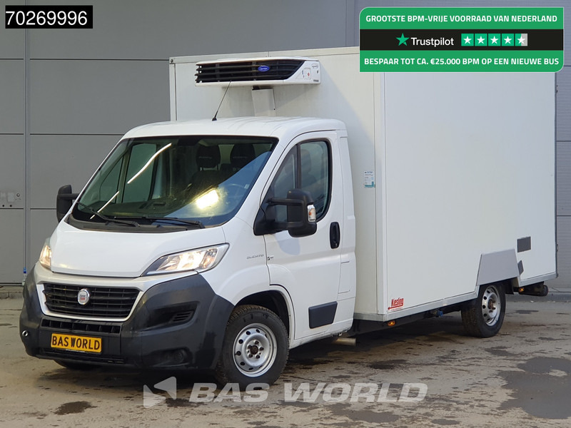 Fiat Ducato 150pk Koelwagen Vries Carrier Xarios 350 Stekker 220V Koeler Kühlwagen Vriezer 16m3 Airco - Van berpendingin: gambar 1 Fiat Ducato 150pk Koelwagen Vries Carrier Xarios 350 Stekker 220V Koeler Kühlwagen Vriezer 16m3 Airco - Van berpendingin: gambar 1