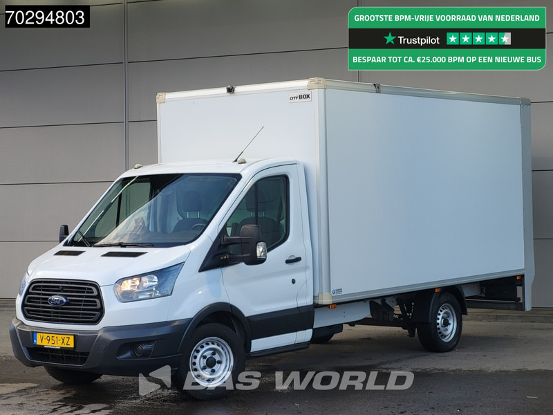 Ford Transit 130pk D'Hollandia Laadklep Bakwagen Airco Camera Euro6 Koffer Meubelbak 19m3 Airco - Van box: gambar 1 Ford Transit 130pk D'Hollandia Laadklep Bakwagen Airco Camera Euro6 Koffer Meubelbak 19m3 Airco - Van box: gambar 1
