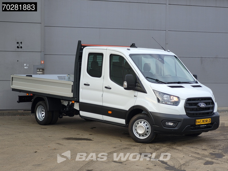 Ford Transit 165pk Automaat Dubbel Cabine Open Laadbak 3,5t Trekhaak Dubbellucht 165PK Airco Cruise Camera Parkeersensoren Euro6 Pritsche Pic - Van flatbed: gambar 3 Ford Transit 165pk Automaat Dubbel Cabine Open Laadbak 3,5t Trekhaak Dubbellucht 165PK Airco Cruise Camera Parkeersensoren Euro6 Pritsche Pic - Van flatbed: gambar 3