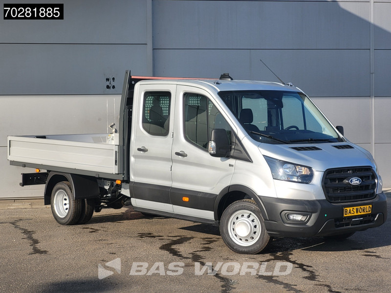 Ford Transit 170pk Automaat Dubbel Cabine 3500kg Trekhaak Open Laadbak Pritsche SYNC4 scherm CarPlay Camera Pickup Airco Trekhaak Cruise cont - Van flatbed: gambar 3 Ford Transit 170pk Automaat Dubbel Cabine 3500kg Trekhaak Open Laadbak Pritsche SYNC4 scherm CarPlay Camera Pickup Airco Trekhaak Cruise cont - Van flatbed: gambar 3