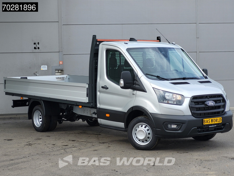 Ford Transit 170pk Open Laadbak 3,5t Trekhaak Airco Cruise Camera Parkeersensoren Euro6 Pritsche Open Box Airco Trekhaak Cruise control - Van flatbed: gambar 3 Ford Transit 170pk Open Laadbak 3,5t Trekhaak Airco Cruise Camera Parkeersensoren Euro6 Pritsche Open Box Airco Trekhaak Cruise control - Van flatbed: gambar 3