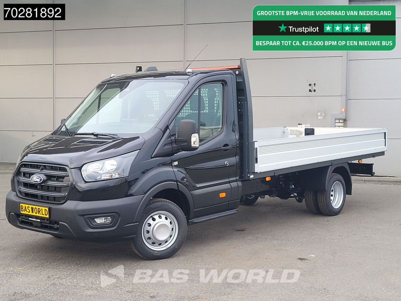 Ford Transit 170pk Open Laadbak Dubbellucht 3,5t Trekhaak Airco Cruise Camera SYNC4 scherm Euro6 Pritsche Pickup Open Box Airco Trekhaak Crui - Van flatbed: gambar 1 Ford Transit 170pk Open Laadbak Dubbellucht 3,5t Trekhaak Airco Cruise Camera SYNC4 scherm Euro6 Pritsche Pickup Open Box Airco Trekhaak Crui - Van flatbed: gambar 1
