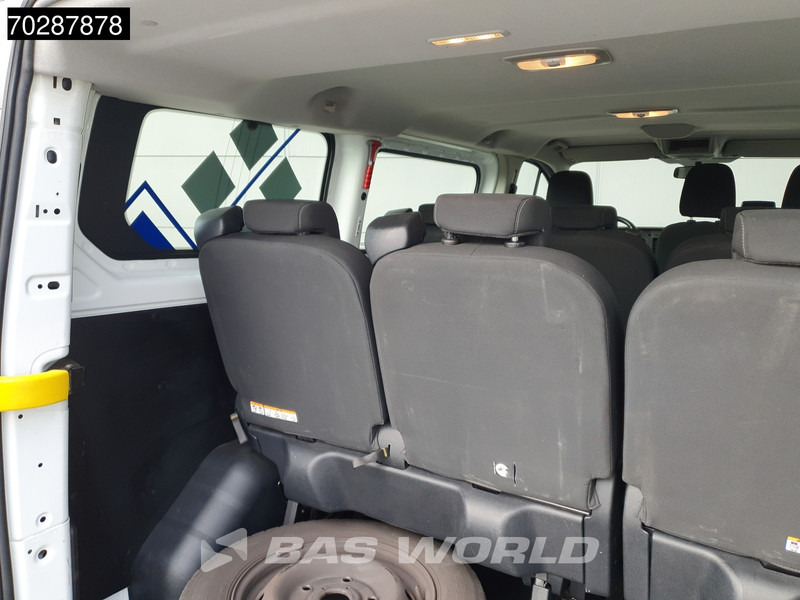 Bus mini, Van penumpang Ford Transit Custom 105pk Personenvervoer Incl.BPM/Ex. BTW 9-Persoons Airco Cruise LED Parkeersensoren Taxi Passenger Transport Kombi Tourer Euro6 L: gambar 8