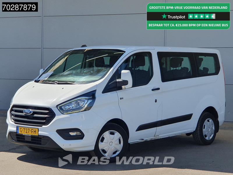 Ford Transit Custom 105pk Personenvervoer Incl.BPM/Ex. BTW 9-Persoons Airco Cruise LED Parkeersensoren Taxi Passenger Transport Kombi Tourer Euro6 L - Bus mini, Van penumpang: gambar 1 Ford Transit Custom 105pk Personenvervoer Incl.BPM/Ex. BTW 9-Persoons Airco Cruise LED Parkeersensoren Taxi Passenger Transport Kombi Tourer Euro6 L - Bus mini, Van penumpang: gambar 1