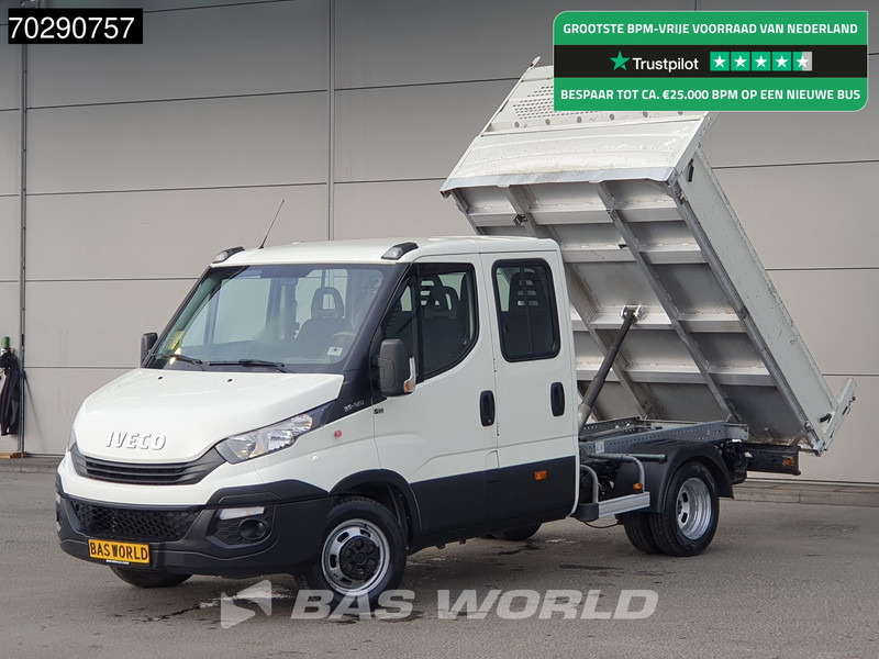 Iveco Daily 35C12 Kipper Dubbel Cabine Dubbellucht 3,5t Trekhaak Airco Cruise Camera Euro6 Tipper Benne Kieper 2m3 Airco Trekhaak Cruise con - Van jungkit: gambar 1 Iveco Daily 35C12 Kipper Dubbel Cabine Dubbellucht 3,5t Trekhaak Airco Cruise Camera Euro6 Tipper Benne Kieper 2m3 Airco Trekhaak Cruise con - Van jungkit: gambar 1