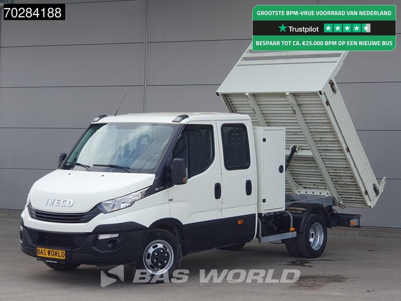 Iveco Daily 35C12 Kipper met Kist Dubbel Cabine Dubbellucht 3,5t Trekhaak Airco Cruise Euro6 Tipper Benne Kieper 2m3 Airco Trekhaak Cruise c - Van jungkit: gambar 1 Iveco Daily 35C12 Kipper met Kist Dubbel Cabine Dubbellucht 3,5t Trekhaak Airco Cruise Euro6 Tipper Benne Kieper 2m3 Airco Trekhaak Cruise c - Van jungkit: gambar 1