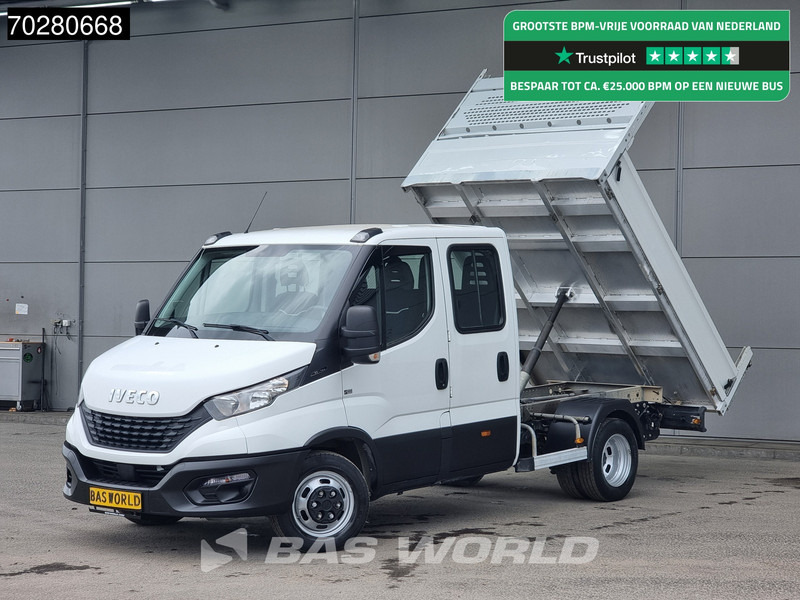Iveco Daily 35C14 Kipper Dubbel Cabine met Kist Dubbellucht 3,5t Trekhaak Airco Cruise Tipper Benne Kieper Airco Dubbel cabine Trekhaak Crui - Van jungkit: gambar 1 Iveco Daily 35C14 Kipper Dubbel Cabine met Kist Dubbellucht 3,5t Trekhaak Airco Cruise Tipper Benne Kieper Airco Dubbel cabine Trekhaak Crui - Van jungkit: gambar 1