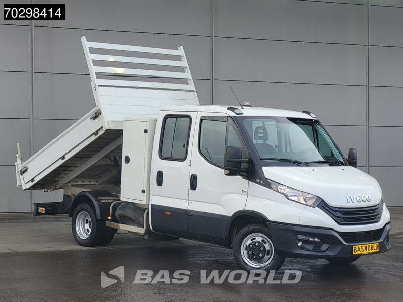 Iveco Daily 35C14 Kipper met Kist Dubbel Cabine 3,5t Trekhaak Dubbellucht Airco Cruise Euro6 Tipper Benne Kieper Airco Trekhaak Cruise contr - Van jungkit: gambar 3 Iveco Daily 35C14 Kipper met Kist Dubbel Cabine 3,5t Trekhaak Dubbellucht Airco Cruise Euro6 Tipper Benne Kieper Airco Trekhaak Cruise contr - Van jungkit: gambar 3