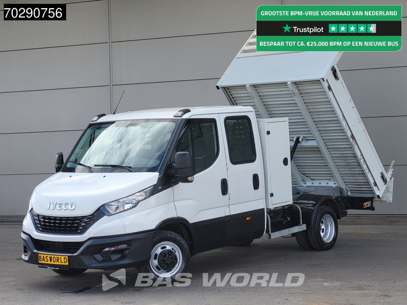 Iveco Daily 35C14 Kipper met Kist Dubbel Cabine Dubbellucht 3,5t Trekhaak Airco Cruise Euro6 Kieper Tipper Benne 2m3 Airco Trekhaak Cruise c - Van jungkit: gambar 1 Iveco Daily 35C14 Kipper met Kist Dubbel Cabine Dubbellucht 3,5t Trekhaak Airco Cruise Euro6 Kieper Tipper Benne 2m3 Airco Trekhaak Cruise c - Van jungkit: gambar 1