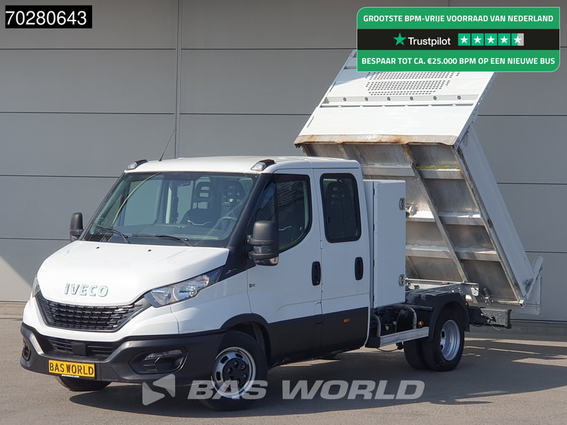 Iveco Daily 35C14 Kipper met Kist Dubbel Cabine Dubbellucht 3,5t Trekhaak Airco Cruise Euro6 Tipper Benne Kieper 2m3 Airco Trekhaak Cruise c - Van jungkit: gambar 1 Iveco Daily 35C14 Kipper met Kist Dubbel Cabine Dubbellucht 3,5t Trekhaak Airco Cruise Euro6 Tipper Benne Kieper 2m3 Airco Trekhaak Cruise c - Van jungkit: gambar 1