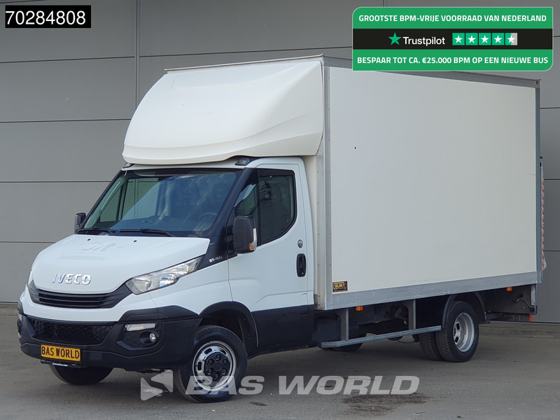 Iveco Daily 35C14 Laadklep Dubbellucht Bakwagen Airco Cruise Euro6 Meubelbak Koffer 21m3 Airco Cruise control - Van box: gambar 1 Iveco Daily 35C14 Laadklep Dubbellucht Bakwagen Airco Cruise Euro6 Meubelbak Koffer 21m3 Airco Cruise control - Van box: gambar 1