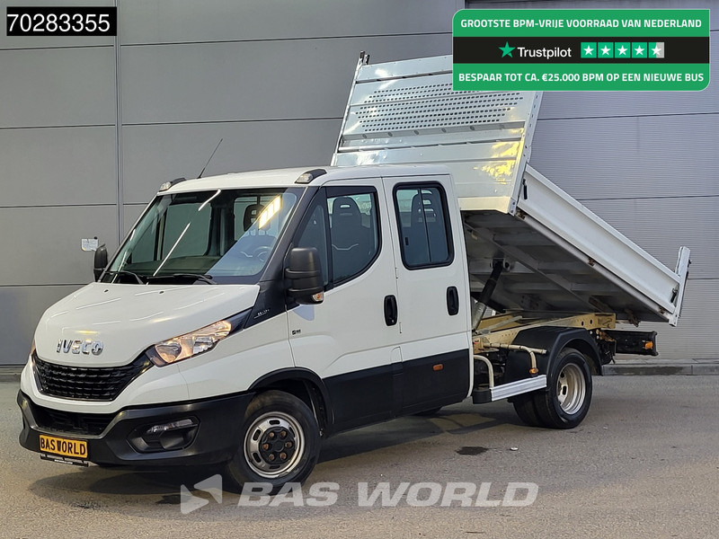 Iveco Daily 35C14 Open Laadbak Dubbel Cabine Dubbellucht 3,5t Trekhaak Airco Cruise Pritsche Pickup Open Box Airco Dubbel cabine Trekhaak Cr - Van flatbed: gambar 1 Iveco Daily 35C14 Open Laadbak Dubbel Cabine Dubbellucht 3,5t Trekhaak Airco Cruise Pritsche Pickup Open Box Airco Dubbel cabine Trekhaak Cr - Van flatbed: gambar 1