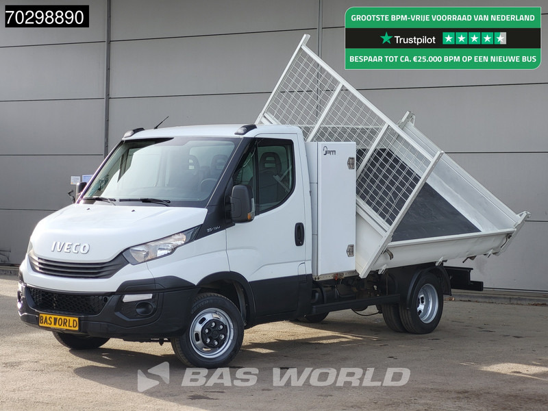 Iveco Daily 35C15 3.0L Kipper met Kist Dubbellucht 3,5t Trekhaak 150PK Airco Euro6 Tipper Benne Kieper Airco Trekhaak Cruise control - Van jungkit: gambar 1 Iveco Daily 35C15 3.0L Kipper met Kist Dubbellucht 3,5t Trekhaak 150PK Airco Euro6 Tipper Benne Kieper Airco Trekhaak Cruise control - Van jungkit: gambar 1