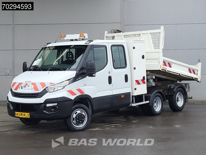 Iveco Daily 35C15 3.0L Kipper met Kist Maxicargo Airco Cruise Camera Euro6 Tipper Benne Kieper 2m3 Airco Dubbel cabine Cruise control - Van jungkit: gambar 3 Iveco Daily 35C15 3.0L Kipper met Kist Maxicargo Airco Cruise Camera Euro6 Tipper Benne Kieper 2m3 Airco Dubbel cabine Cruise control - Van jungkit: gambar 3