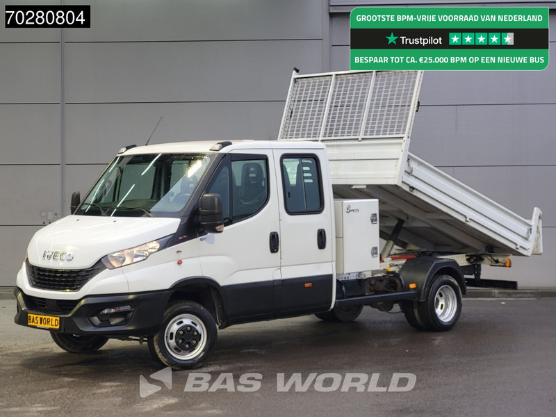Iveco Daily 35C16 3.0L Kipper Dubbel Cabine met Kist 3,5t trekhaak Dubbellucht Navi Airco Cruise Tipper Benne Kieper Airco Dubbel cabine Tre - Van jungkit: gambar 1 Iveco Daily 35C16 3.0L Kipper Dubbel Cabine met Kist 3,5t trekhaak Dubbellucht Navi Airco Cruise Tipper Benne Kieper Airco Dubbel cabine Tre - Van jungkit: gambar 1