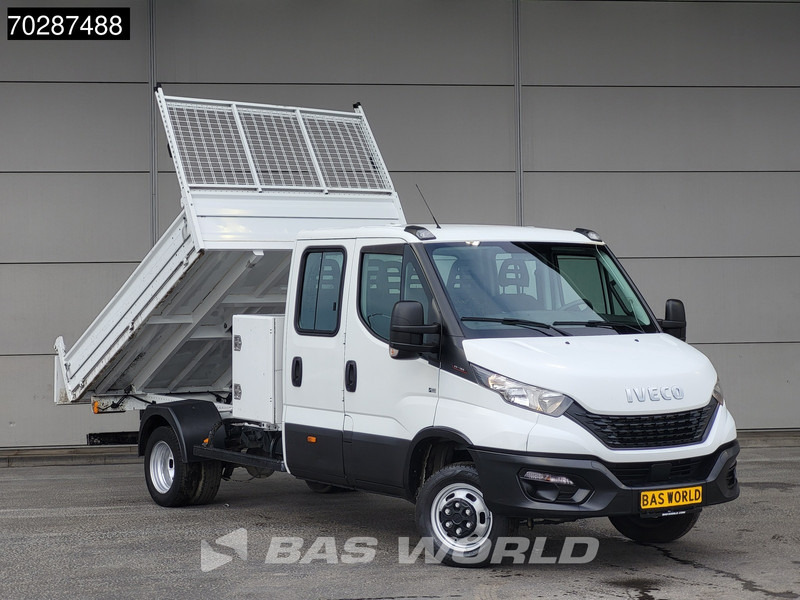 Iveco Daily 35C16 3.0L Kipper met Kist Dubbel Cabine 3,5t Trekhaak Airco Cruise Euro6 Kieper Tipper Benne 2m3 Airco Trekhaak Cruise control - Van jungkit: gambar 3 Iveco Daily 35C16 3.0L Kipper met Kist Dubbel Cabine 3,5t Trekhaak Airco Cruise Euro6 Kieper Tipper Benne 2m3 Airco Trekhaak Cruise control - Van jungkit: gambar 3