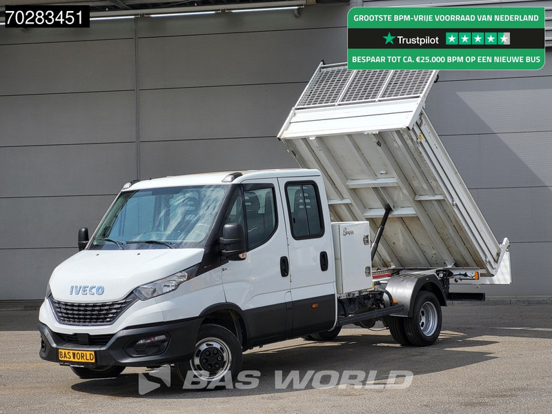 Iveco Daily 35C16 3.0L Kipper met Kist Dubbel Cabine Dubbellucht 3,5t Trekhaak Airco Cruise Euro6 Kieper Tipper Benne Airco Trekhaak Cruise - Van jungkit: gambar 1 Iveco Daily 35C16 3.0L Kipper met Kist Dubbel Cabine Dubbellucht 3,5t Trekhaak Airco Cruise Euro6 Kieper Tipper Benne Airco Trekhaak Cruise - Van jungkit: gambar 1