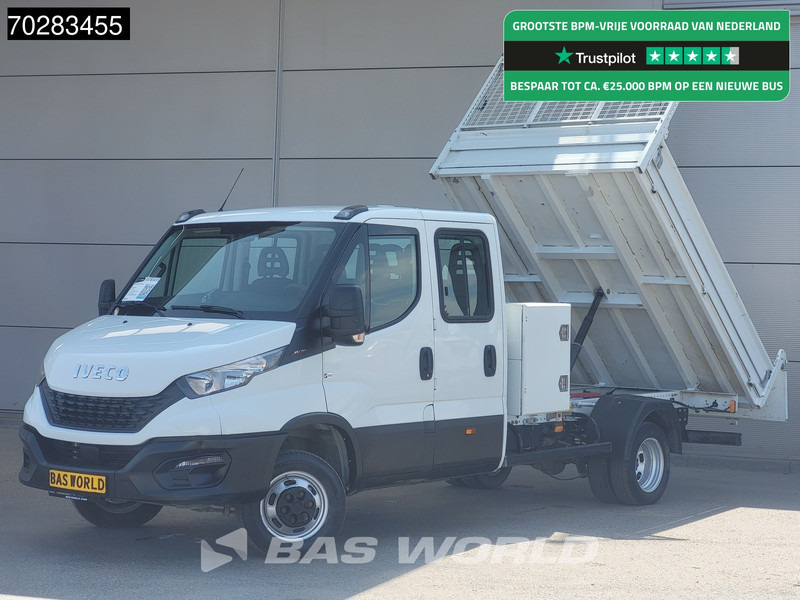 Iveco Daily 35C16 3.0L Kipper met Kist Dubbel Cabine Dubbellucht 3,5t Trekhaak Navi Airco Cruise Camera Euro6 Tipper Benne Kieper 2m3 Airco - Van jungkit: gambar 1 Iveco Daily 35C16 3.0L Kipper met Kist Dubbel Cabine Dubbellucht 3,5t Trekhaak Navi Airco Cruise Camera Euro6 Tipper Benne Kieper 2m3 Airco - Van jungkit: gambar 1