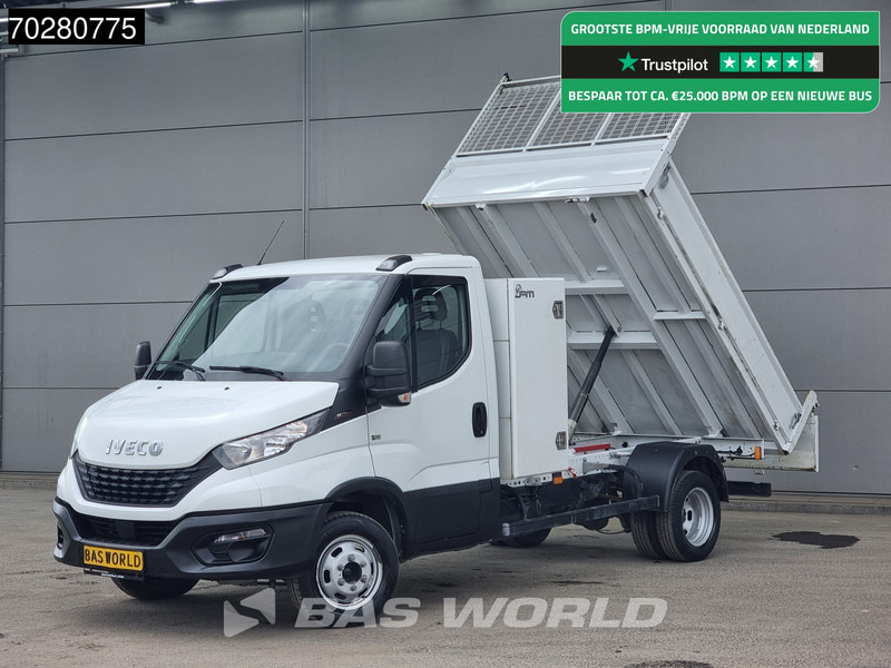 Iveco Daily 35C16 3.0L Open Laadbak met Kist Dubbellucht 3,5t Trekhaak Airco Cruise Pritsche Pickup Open Box Airco Cruise control - Van flatbed: gambar 1 Iveco Daily 35C16 3.0L Open Laadbak met Kist Dubbellucht 3,5t Trekhaak Airco Cruise Pritsche Pickup Open Box Airco Cruise control - Van flatbed: gambar 1
