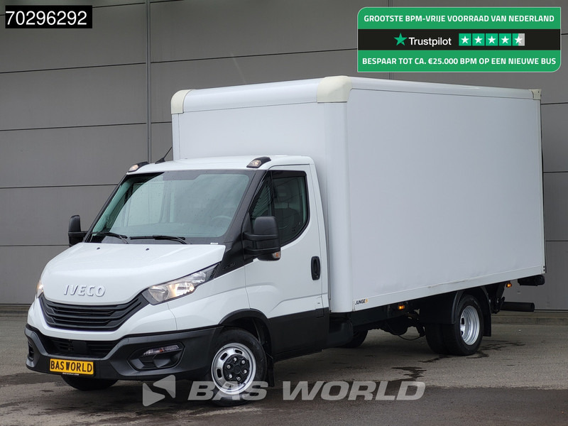 Iveco Daily 35C16 Laadklep Bakwagen Dubbellucht 160PK Airco Euro6 Meubelbak Koffer Airco - Van box: gambar 1 Iveco Daily 35C16 Laadklep Bakwagen Dubbellucht 160PK Airco Euro6 Meubelbak Koffer Airco - Van box: gambar 1