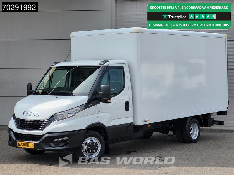 Iveco Daily 35C16 Laadklep Bakwagen Dubbellucht Airco Euro6 Meubelbak Koffer 20m3 Airco - Van box: gambar 1 Iveco Daily 35C16 Laadklep Bakwagen Dubbellucht Airco Euro6 Meubelbak Koffer 20m3 Airco - Van box: gambar 1
