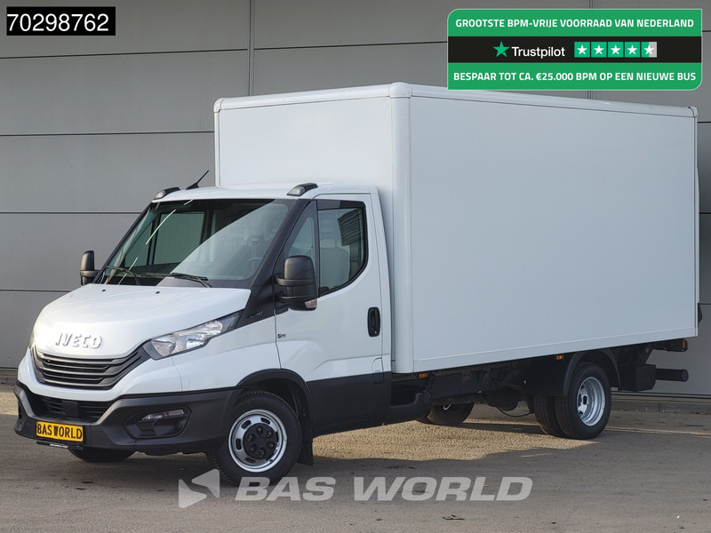 Iveco Daily 35C16 Laadklep Dubbellucht Bakwagen 160PK Airco Euro6 Meubelbak Koffer Airco - Van box: gambar 1 Iveco Daily 35C16 Laadklep Dubbellucht Bakwagen 160PK Airco Euro6 Meubelbak Koffer Airco - Van box: gambar 1