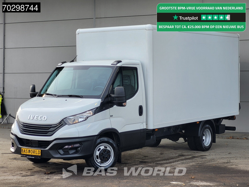 Iveco Daily 35C16 Laadklep Dubbellucht Bakwagen 160PK Airco Euro6 Meubelbak Koffer Airco - Van box: gambar 1 Iveco Daily 35C16 Laadklep Dubbellucht Bakwagen 160PK Airco Euro6 Meubelbak Koffer Airco - Van box: gambar 1