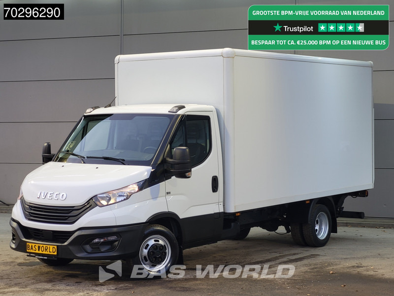 Iveco Daily 35C16 Laadklep Dubbellucht Bakwagen 160PK Airco Euro6 Meubelbak Koffer Airco - Van box: gambar 1 Iveco Daily 35C16 Laadklep Dubbellucht Bakwagen 160PK Airco Euro6 Meubelbak Koffer Airco - Van box: gambar 1