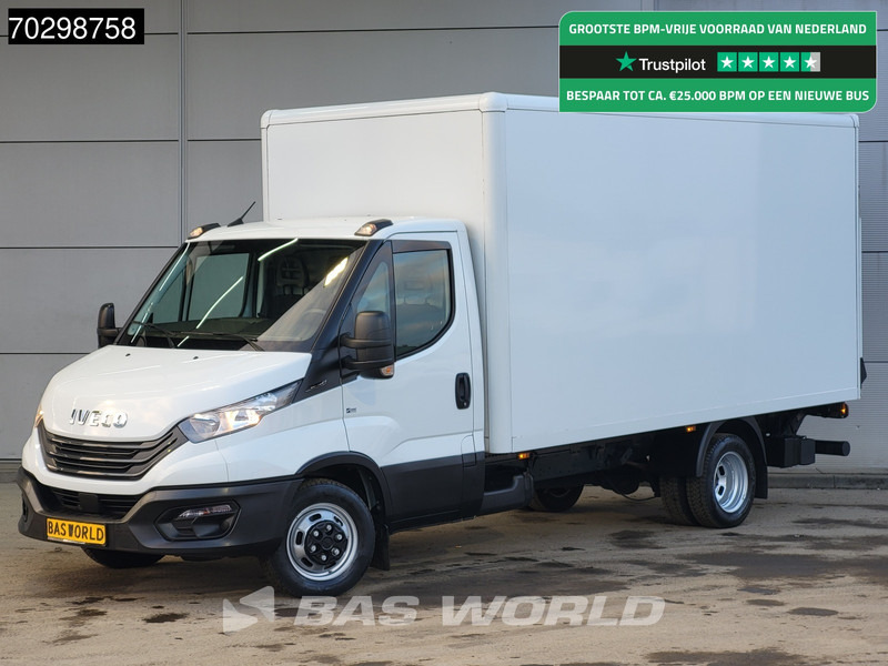 Iveco Daily 35C16 Laadklep Dubbellucht Bakwagen 160PK Airco Euro6 Meubelbak Koffer Airco - Van box: gambar 1 Iveco Daily 35C16 Laadklep Dubbellucht Bakwagen 160PK Airco Euro6 Meubelbak Koffer Airco - Van box: gambar 1