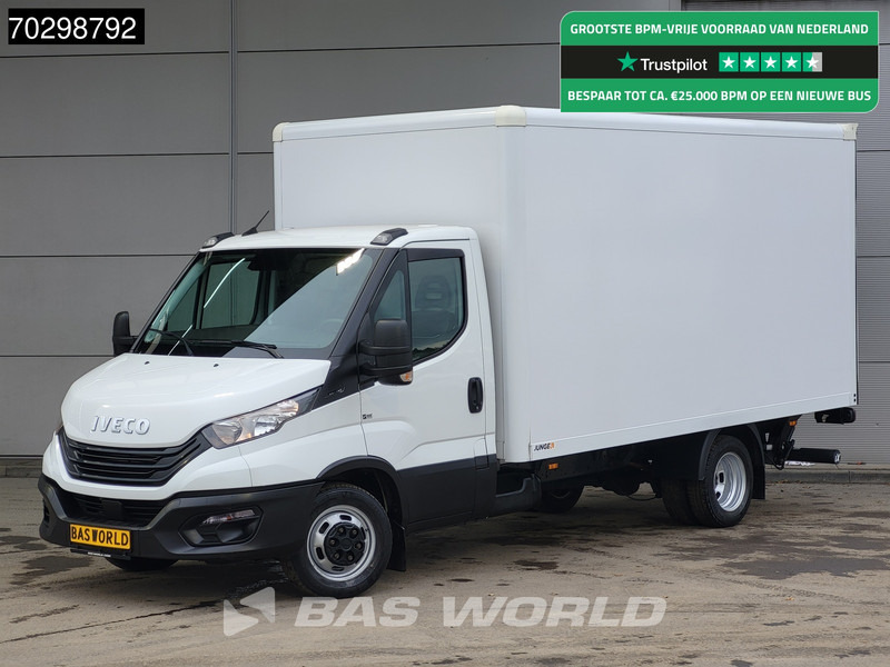 Iveco Daily 35C16 Laadklep Dubbellucht Bakwagen 160PK Airco Euro6 Meubelbak Koffer Airco - Van box: gambar 1 Iveco Daily 35C16 Laadklep Dubbellucht Bakwagen 160PK Airco Euro6 Meubelbak Koffer Airco - Van box: gambar 1