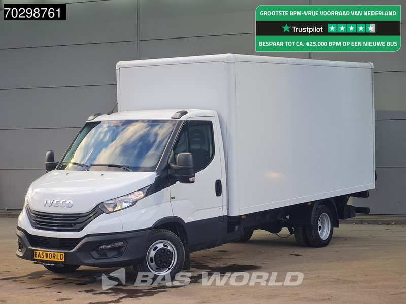 Iveco Daily 35C16 Laadklep Dubbellucht Bakwagen 160PK Airco Euro6 Meubelbak Koffer Airco - Van box: gambar 1 Iveco Daily 35C16 Laadklep Dubbellucht Bakwagen 160PK Airco Euro6 Meubelbak Koffer Airco - Van box: gambar 1