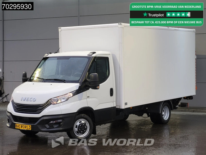 Iveco Daily 35C16 Laadklep Dubbellucht Bakwagen 160PK Airco Euro6 Meubelbak Koffer Airco - Van box: gambar 1 Iveco Daily 35C16 Laadklep Dubbellucht Bakwagen 160PK Airco Euro6 Meubelbak Koffer Airco - Van box: gambar 1