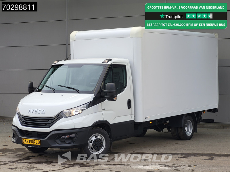 Iveco Daily 35C16 Laadklep Dubbellucht Bakwagen 160PK Airco Euro6 Meubelbak Koffer Airco - Van box: gambar 1 Iveco Daily 35C16 Laadklep Dubbellucht Bakwagen 160PK Airco Euro6 Meubelbak Koffer Airco - Van box: gambar 1