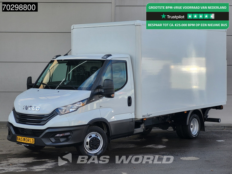 Iveco Daily 35C16 Laadklep Dubbellucht Bakwagen 160PK Airco Euro6 Meubelbak Koffer Airco - Van box: gambar 1 Iveco Daily 35C16 Laadklep Dubbellucht Bakwagen 160PK Airco Euro6 Meubelbak Koffer Airco - Van box: gambar 1