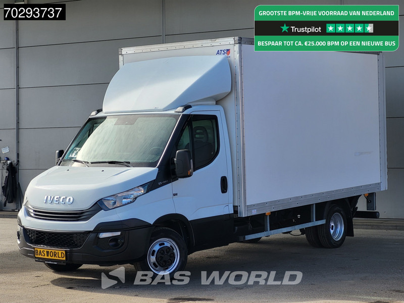 Iveco Daily 35C16 Laadklep Dubbellucht Bakwagen Airco Cruise Euro6 Meubelbak Koffer 20m3 Airco Cruise control - Van box: gambar 1 Iveco Daily 35C16 Laadklep Dubbellucht Bakwagen Airco Cruise Euro6 Meubelbak Koffer 20m3 Airco Cruise control - Van box: gambar 1