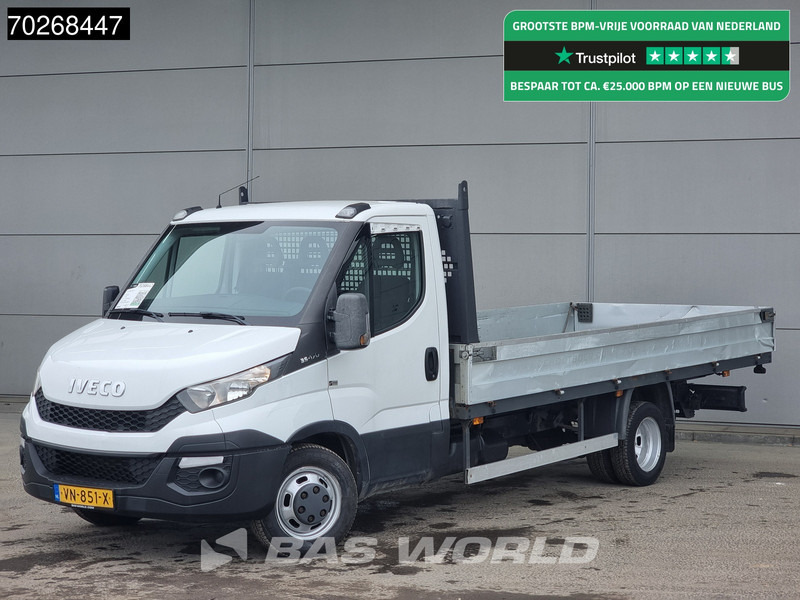 Iveco Daily 35C17 3.0L 170PK Open Laadbak Dubbellucht 3,5t Trekhaak Pritsche Pickup 4m3 Trekhaak Cruise control - Van flatbed: gambar 1 Iveco Daily 35C17 3.0L 170PK Open Laadbak Dubbellucht 3,5t Trekhaak Pritsche Pickup 4m3 Trekhaak Cruise control - Van flatbed: gambar 1