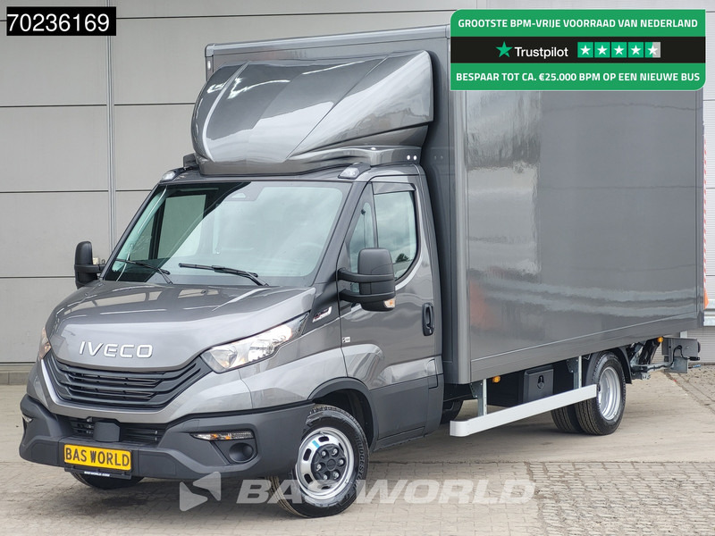 Iveco Daily 35C18 2025 MODEL Automaat 1000kg Laadklep ACC Navi Airco Zijdeur Bakwagen Meubelbak Koffer 21m3 Airco - Van box: gambar 1 Iveco Daily 35C18 2025 MODEL Automaat 1000kg Laadklep ACC Navi Airco Zijdeur Bakwagen Meubelbak Koffer 21m3 Airco - Van box: gambar 1